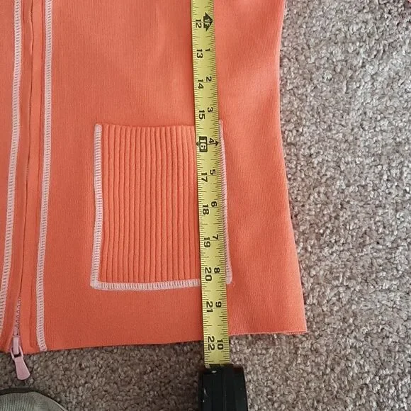 One Girl Who vintage peach top - Picture 8 of 10